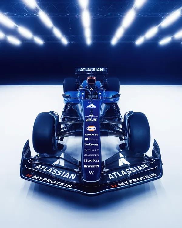 Poster Williams FW47 F1 2025 – Affiche Art Pop, Cadeau Fan Carlos Sainz / Alex Albon